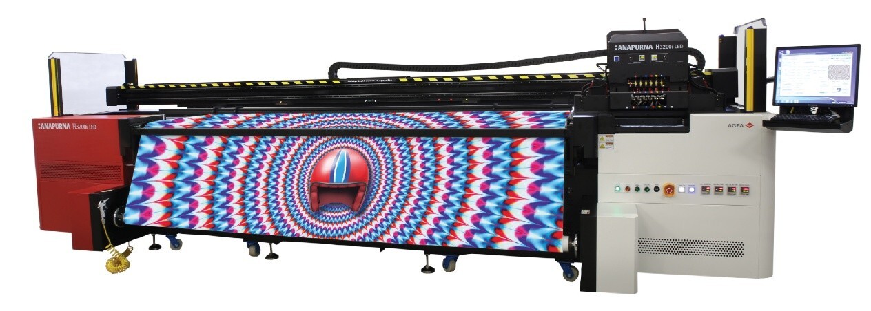 2nd user Agfa Anapurna H3200i UV LED Hybrid Printer