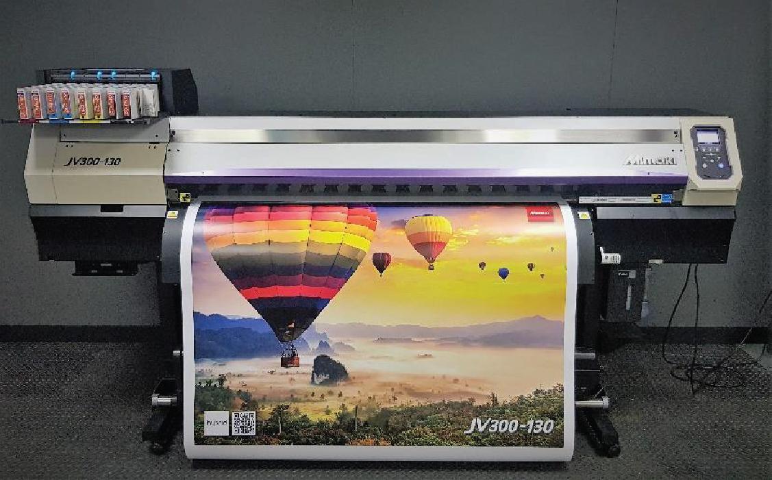 2nd User Mimaki JV300-130 Solvent Printer